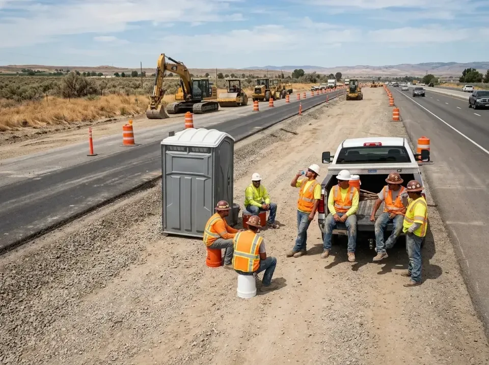 highway-road-construction-crew-007 — frequently asked questions, Porta Potty and Restroom Rentals in Kimball, NE